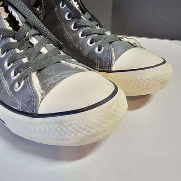 Converse Men's Leather Sneakers - Picture 5 of 11